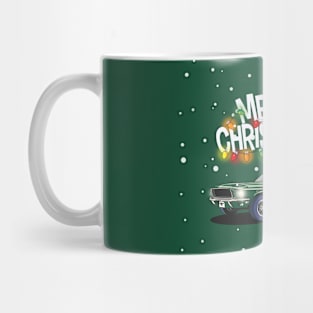 1968 Ford Mustang GT Christmas Sweater design Mug